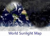 World Sunlight Map