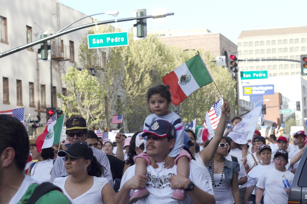  Mexican immigrants march for more rights in Northern California's largest city, San Jose en.wikipedia.org