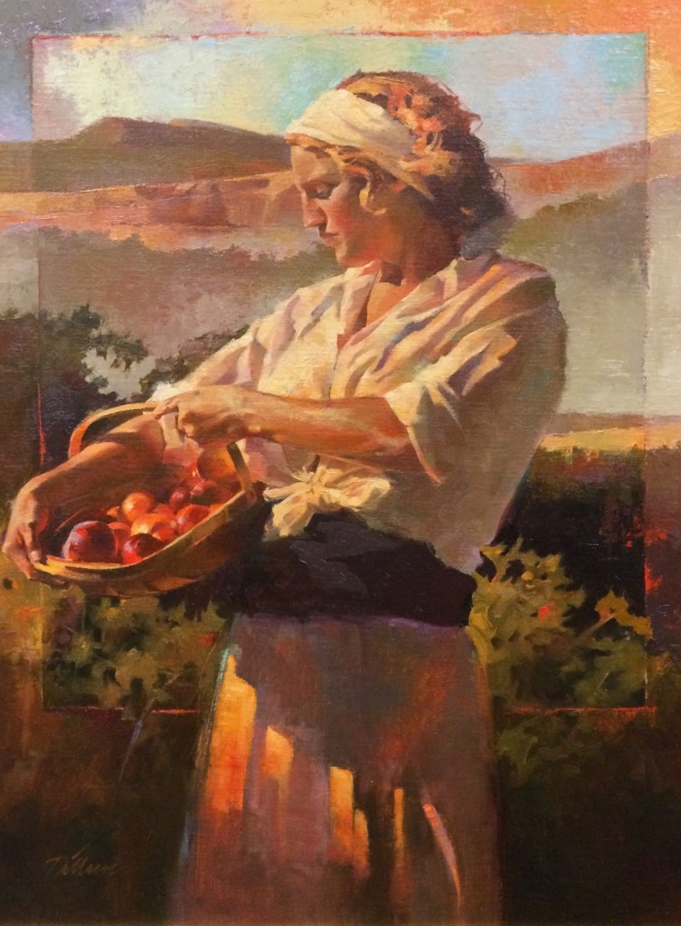 The oil painting “Strength” by Dilleen Marsh is one of the more than 200 pieces of art on display in the annual Robert N. and Peggy Sears Dixie Invitational Art Show and Sale this year from Feb. 13 through March 27 at the Sears Art Museum Gallery on the Dixie State University campus.
