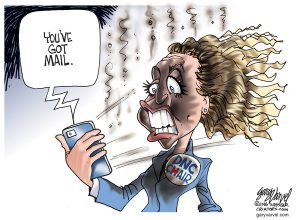 Debbie Wasserman Schultz stepped down from her position as DNC chair, after hacked Democratic Party emails showed that the fix was in for Hillary to get the nomination.
