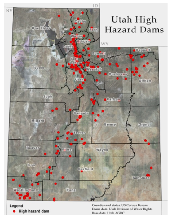 240 Utah Dams Classified as “High Hazard.”