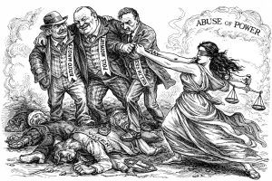 Corruption and justice clash in chaos